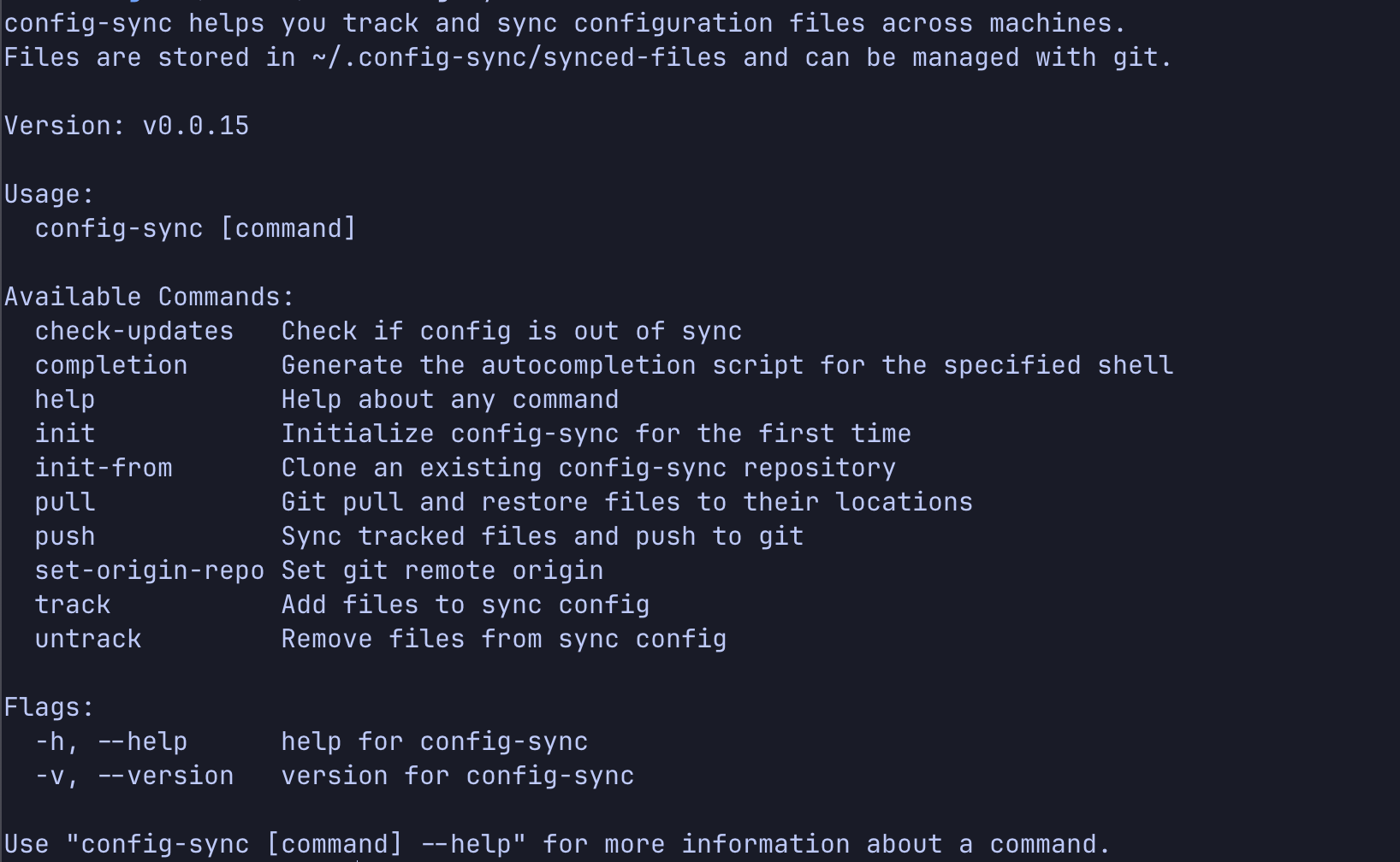 Announcing config-sync